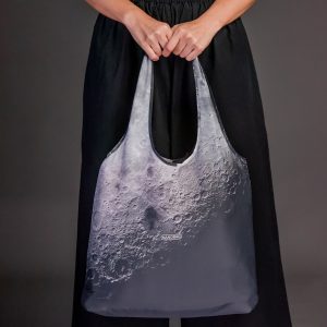ถุง-shopping-bag-Nano Bag-กระเป๋าลดโลกร้อน-ถุงผ้าshopping-สี moon