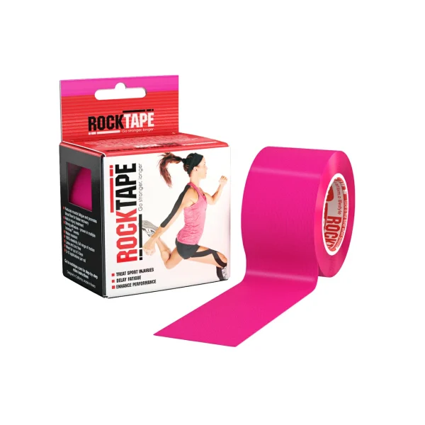 RockTape_ktape_kinesio_KinesiologyTape_เทปพยุงกล้ามเนื้อ_เทปกีฬา_เทปลดปวด_เทปสี_Pink_สีชมพู