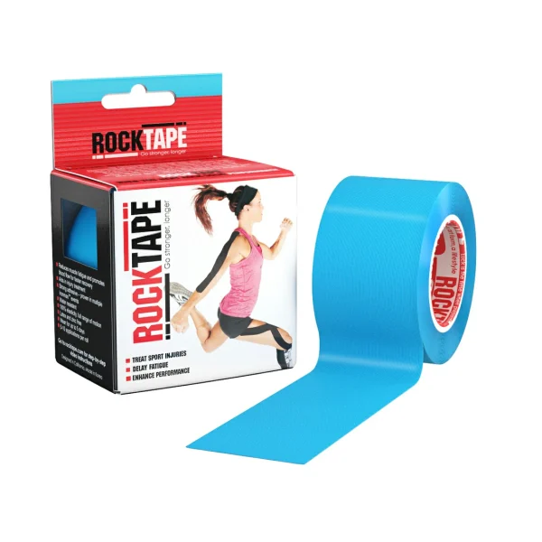 RockTape_ktape_kinesio_KinesiologyTape_เทปพยุงกล้ามเนื้อ_เทปกีฬา_เทปลดปวด_เทปสี_blue_สีฟ้า