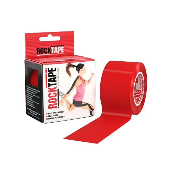 RockTape_ktape_kinesio_KinesiologyTape_เทปพยุงกล้ามเนื้อ_เทปกีฬา_เทปลดปวด_เทปสี_red_สีแดง